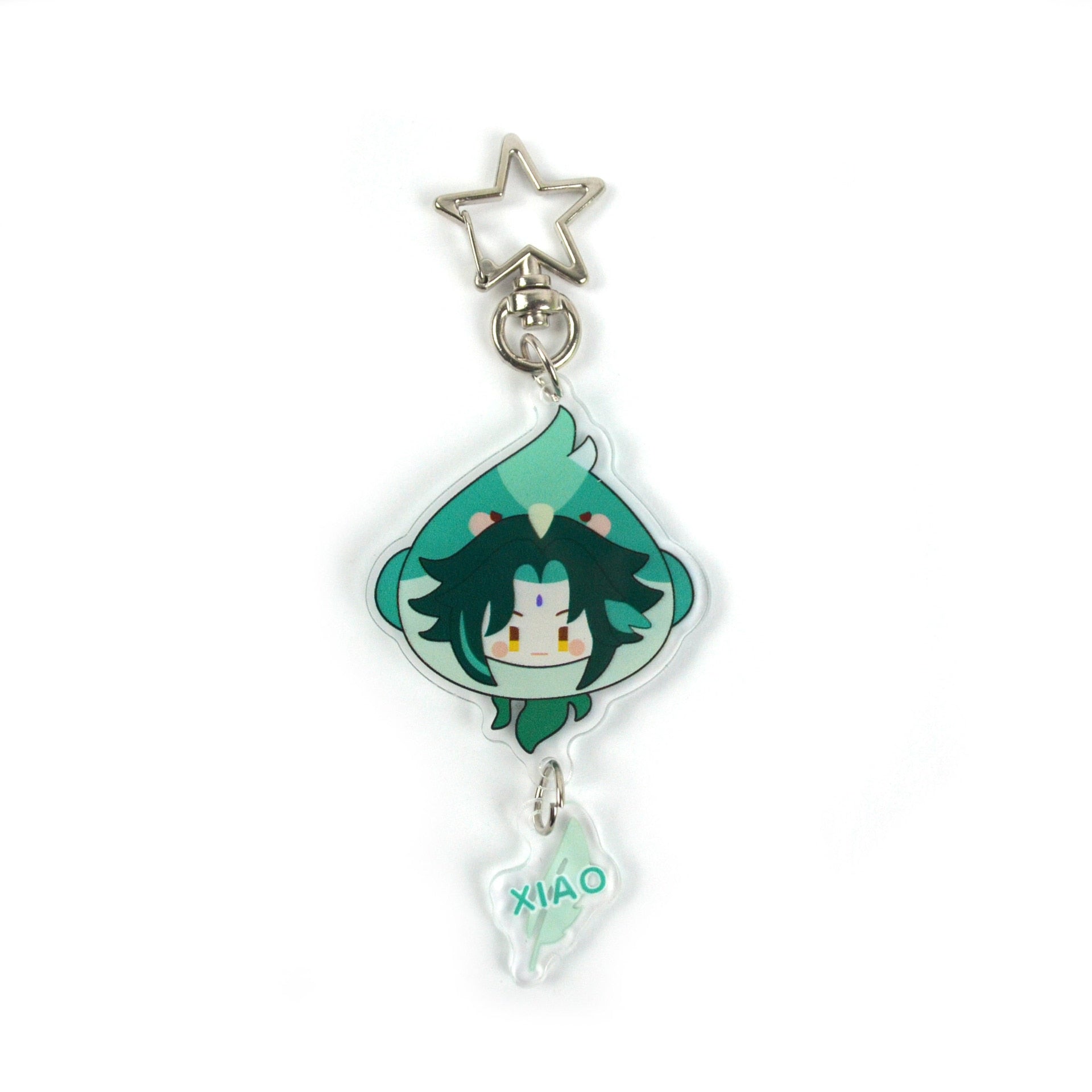 Genshin Impact 'Xiao' Keyring Plastic Keychain