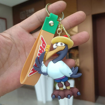 Kung Fu Panda 'Mr. Ping' Keyring Silicone Keychain