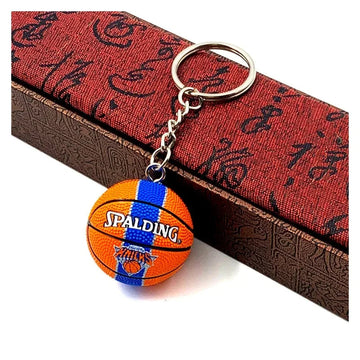 Basketball 'Spalding | New York Knicks' Keyring Rubber Keychain