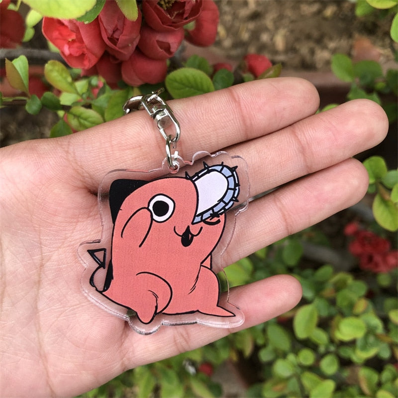 Chainsaw Man 'Pochita Ver. 1' Keyring Plastic Keychain