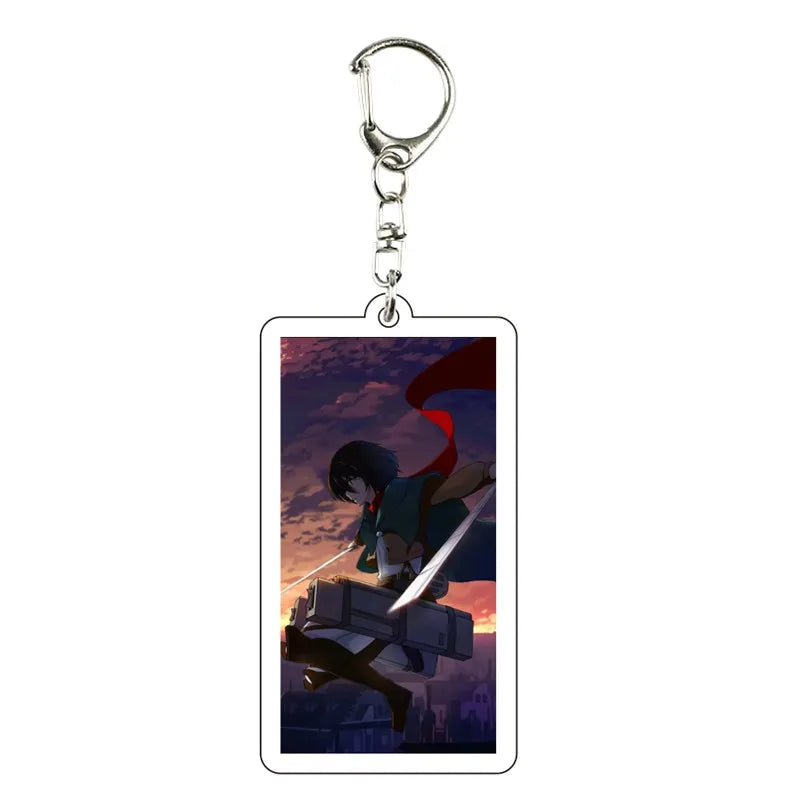 Attack on Titan 'Ackerman Mikasa' Acrylic Keyring Keychain