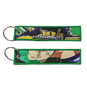 One Piece 'Roronoa Zoro' Embroidered Keychain