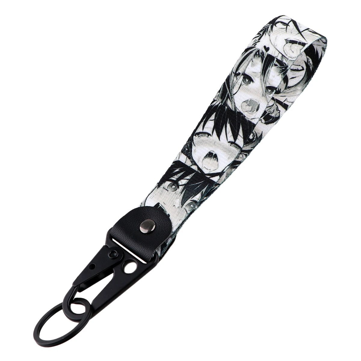 Junji Ito 'Tomie' Wrist Lanyard Keychain with Keyring Clip