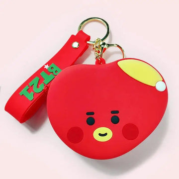 BT21 'Tata' Keyring Silicone Keychain