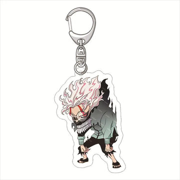 Dandadan 'Okarun | Transformation' Keyring Plastic Keychain