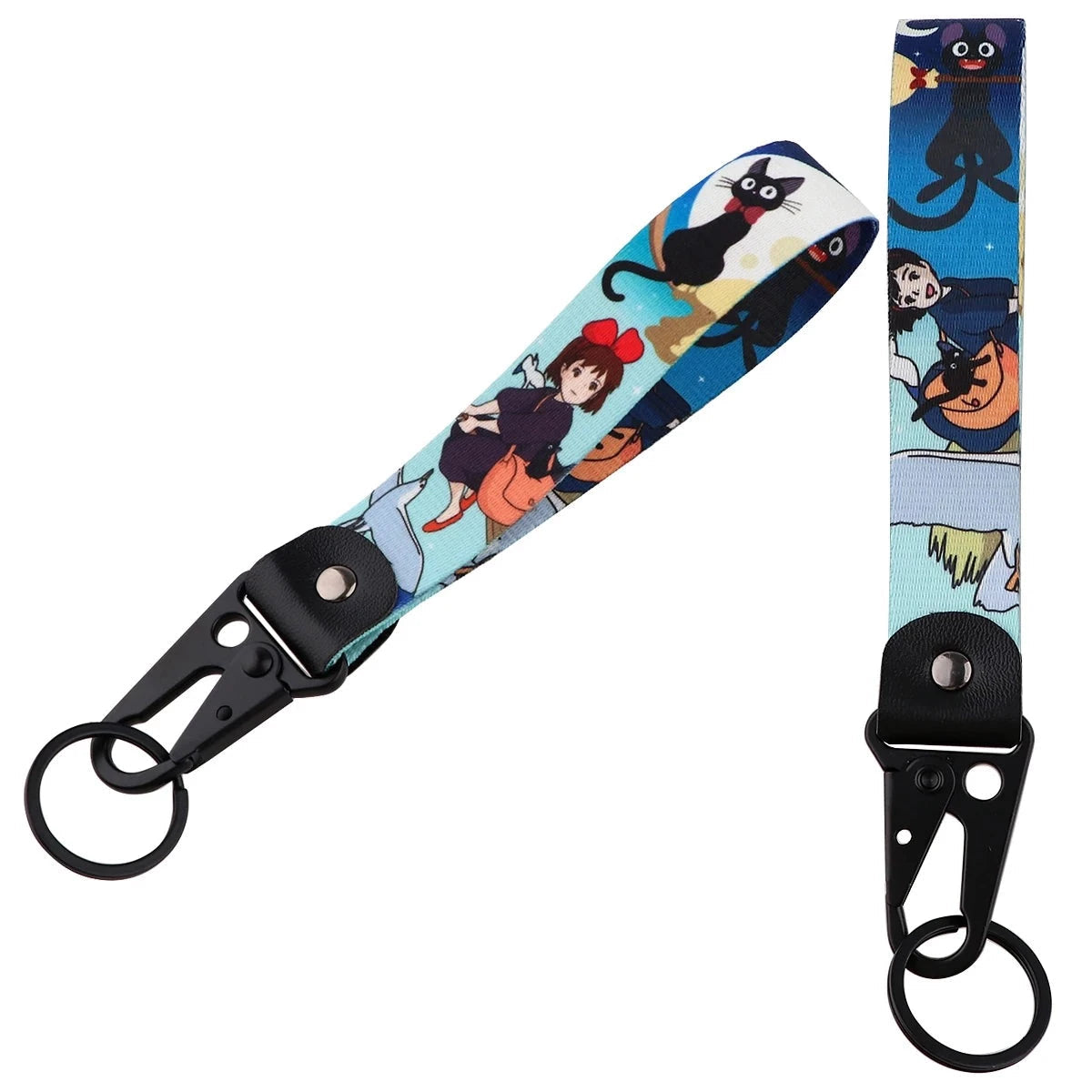 Kiki's Delivery Service 'Friends' Wrist Lanyard Keychain with Keyring Clip