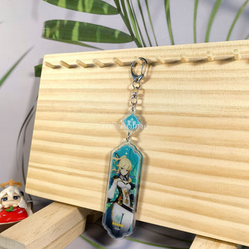 Genshin Impact 'Jean' Keyring Metal Keychain