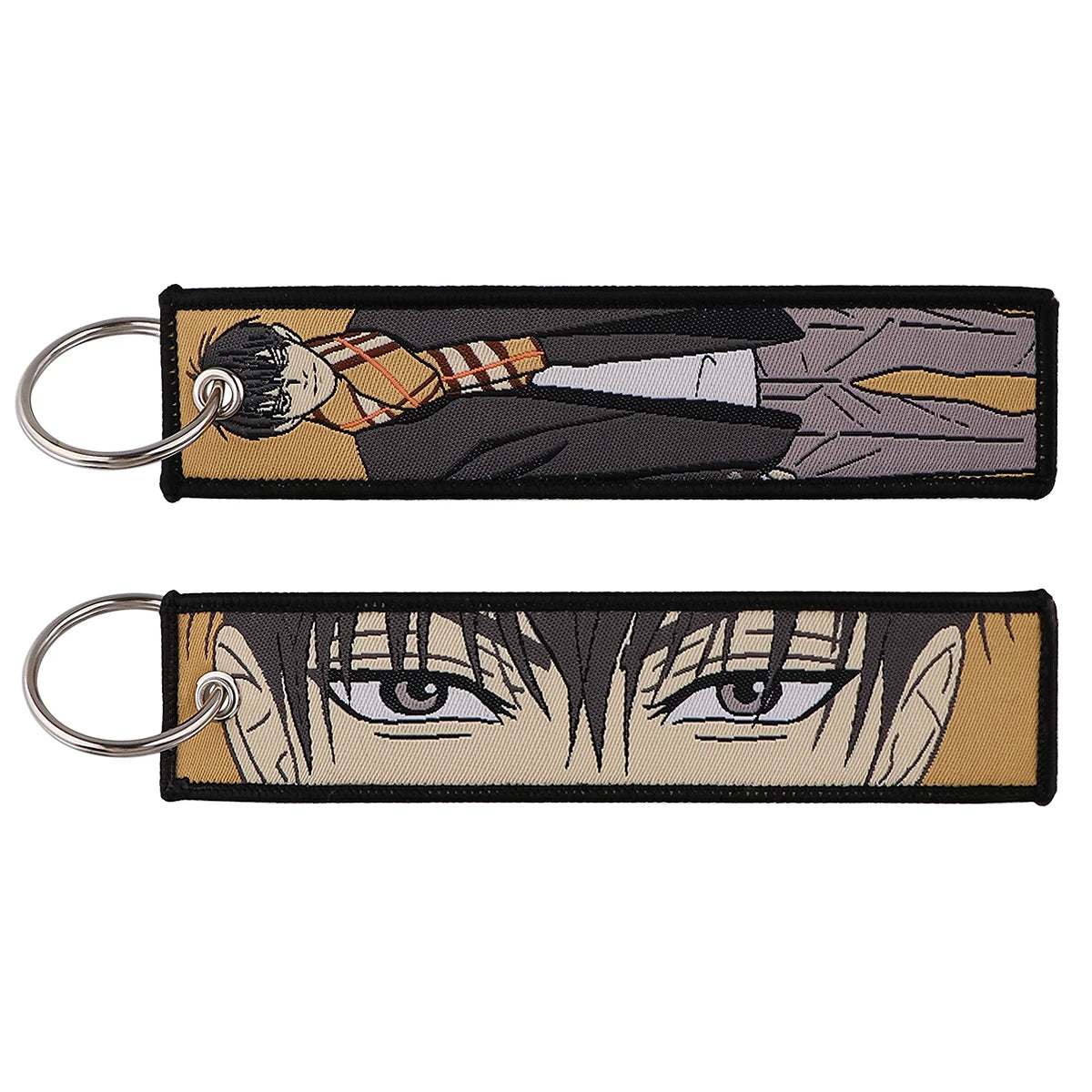 19 Days 'He Tian' Embroidered Keychain