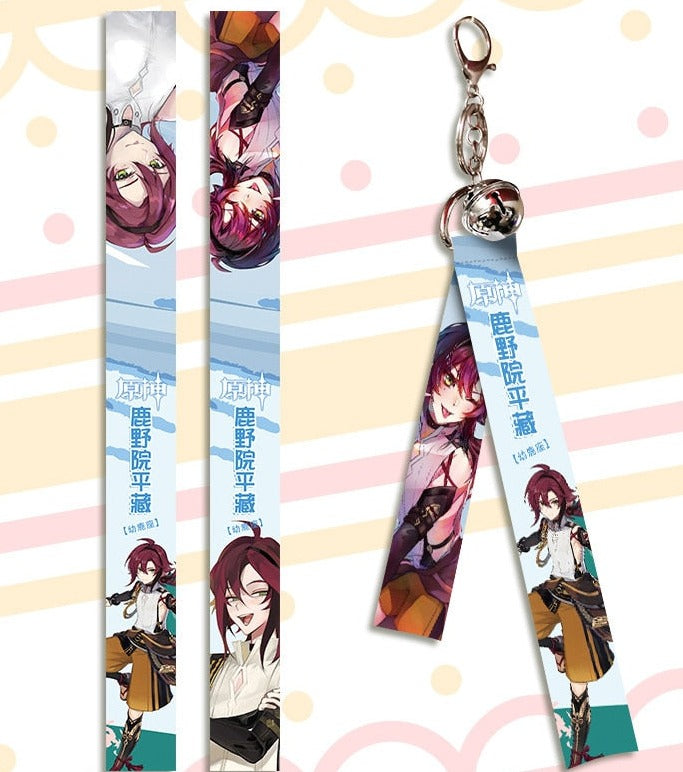 Genshin Impact 'Heizou' Streamer Clip Keychain