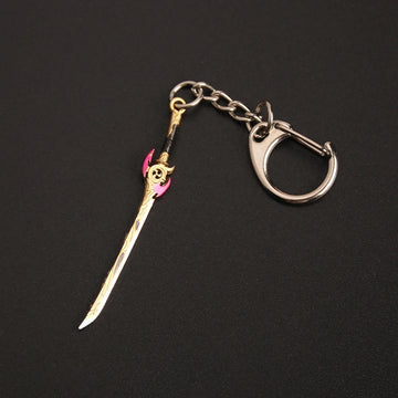 Genshin Impact Weapon 'Mistsplitter Reforged' Keyring Metal Keychain