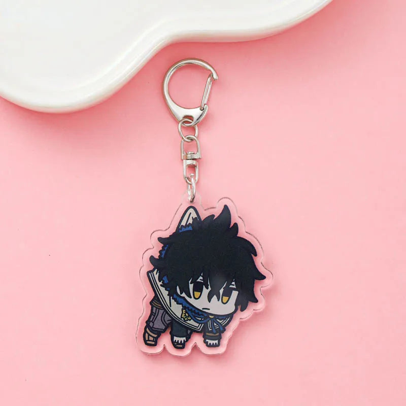 Black Clover 'Yuno' Keyring Acrylic Keychain