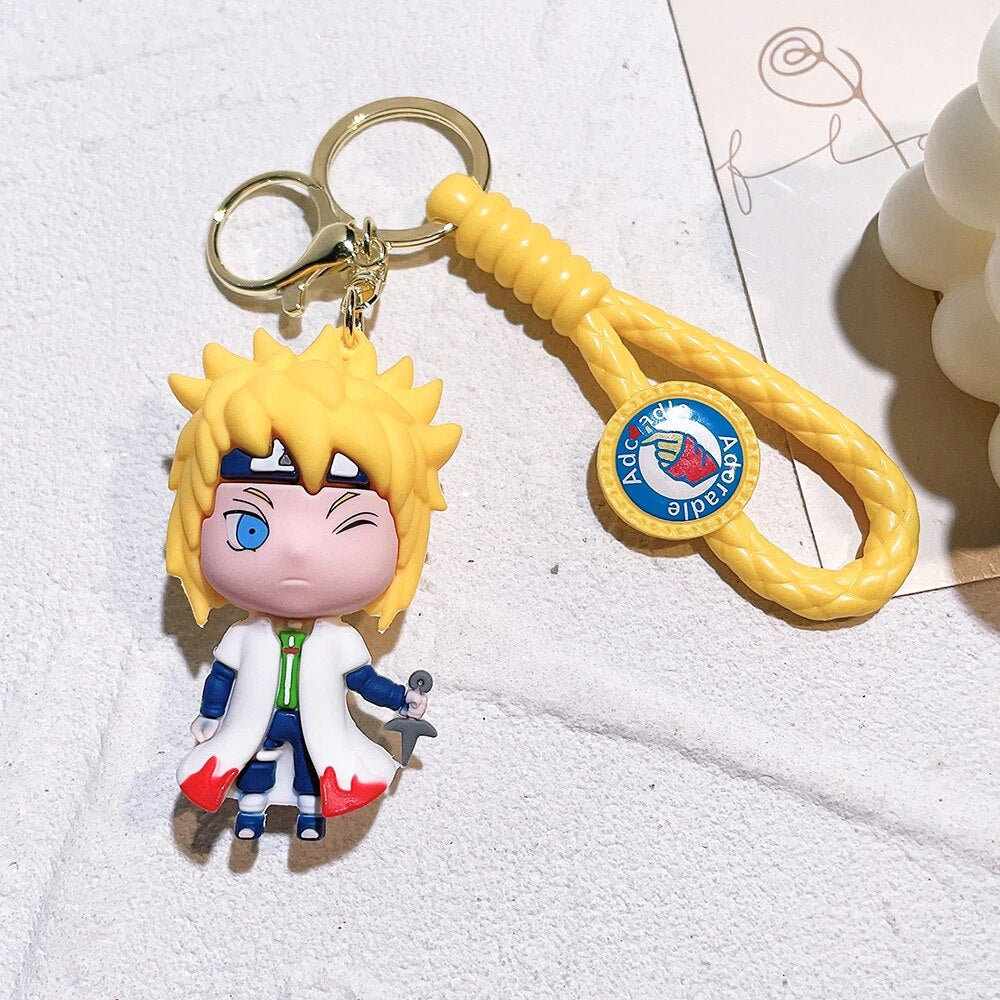 Naruto 'Minato Namikaze' Keyring Silicone Keychain