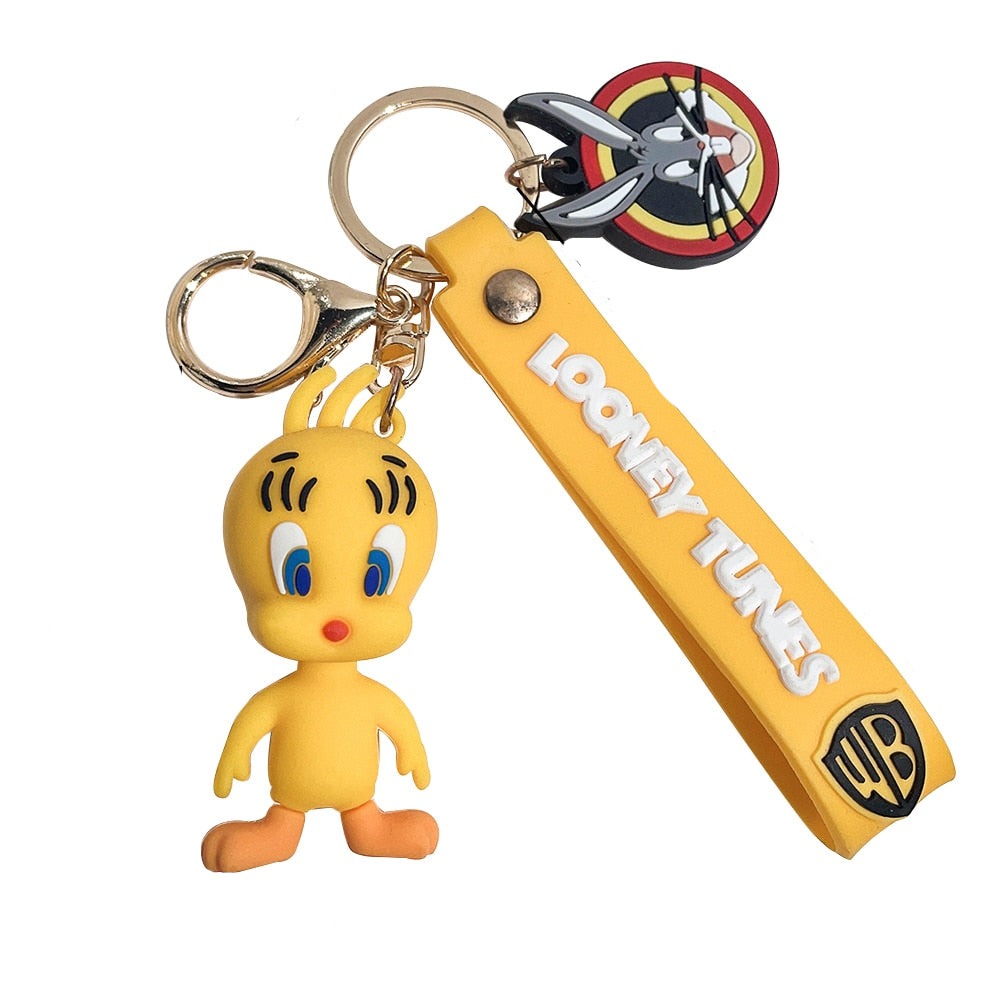 Looney Tunes 'Tweety' Keyring Silicone Keychain