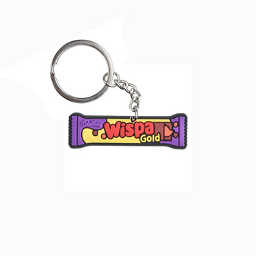 'Cadburry | Wispa Gold' Keyring Rubber Keychain
