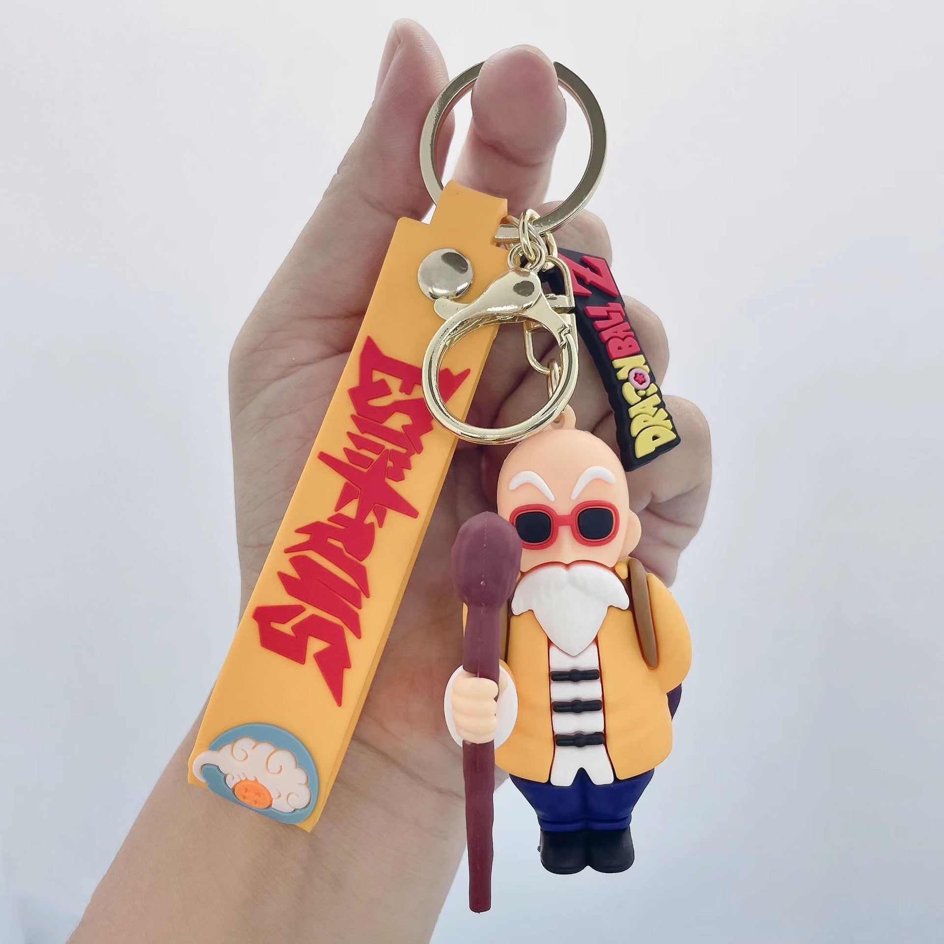 Dragon Ball Z 'Master Buten' Keyring Rubber Keychain