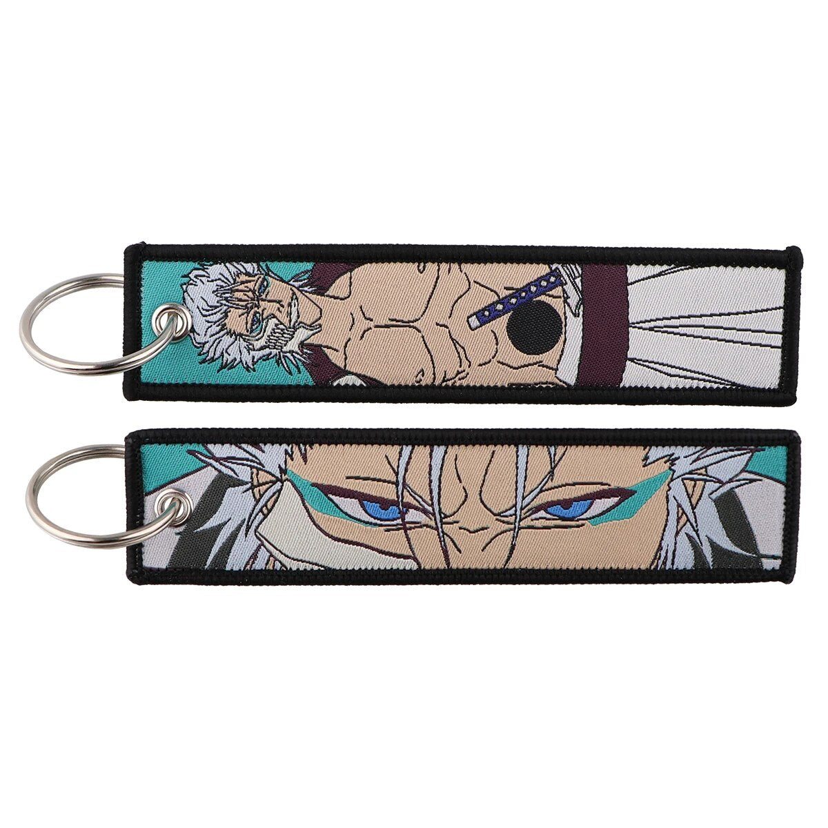Bleach 'Grimmjow' Embroidered Keychain