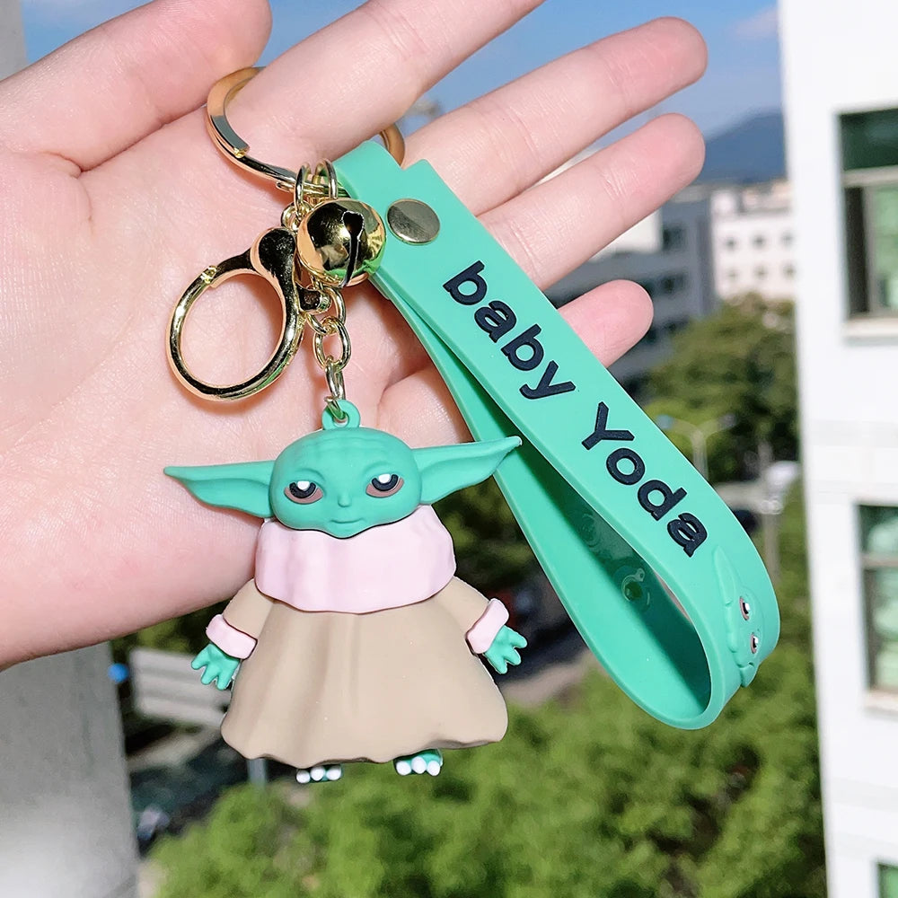 Star Wars 'Grogu' Keyring Silicone Keychain