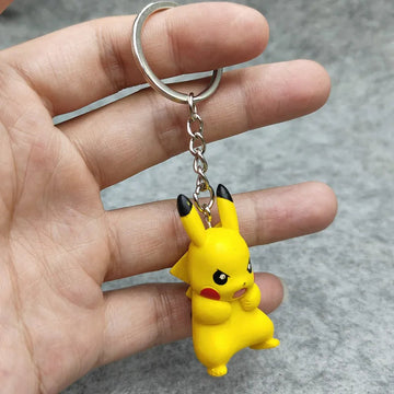 Pokemon 'Pikachu' Keyring PVC Keychain