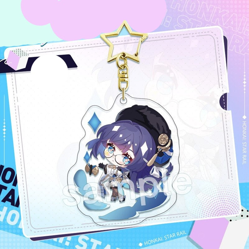 Honkai Star Rail 'Pela' Acrylic Keychain