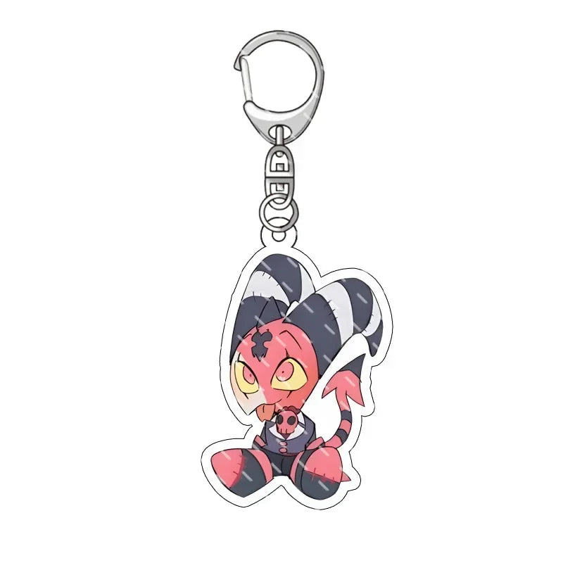 Helluva Boss 'Blitzo' Keyring Plastic Keychain