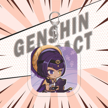 Genshin Impact 'Candace' Keyring Resin Keychain