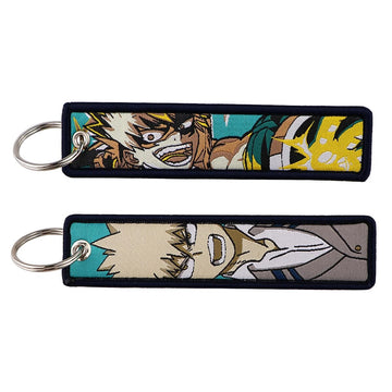 My Hero Academia 'Katsuki Bakugo' Embroidered Metal Keychain