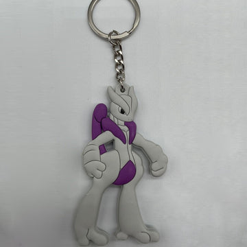Pokemon 'Mewtwo' Keyring Rubber Keychain