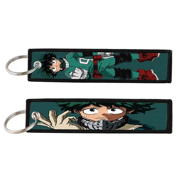 My Hero Academia 'Deku' Embroidered Keychain