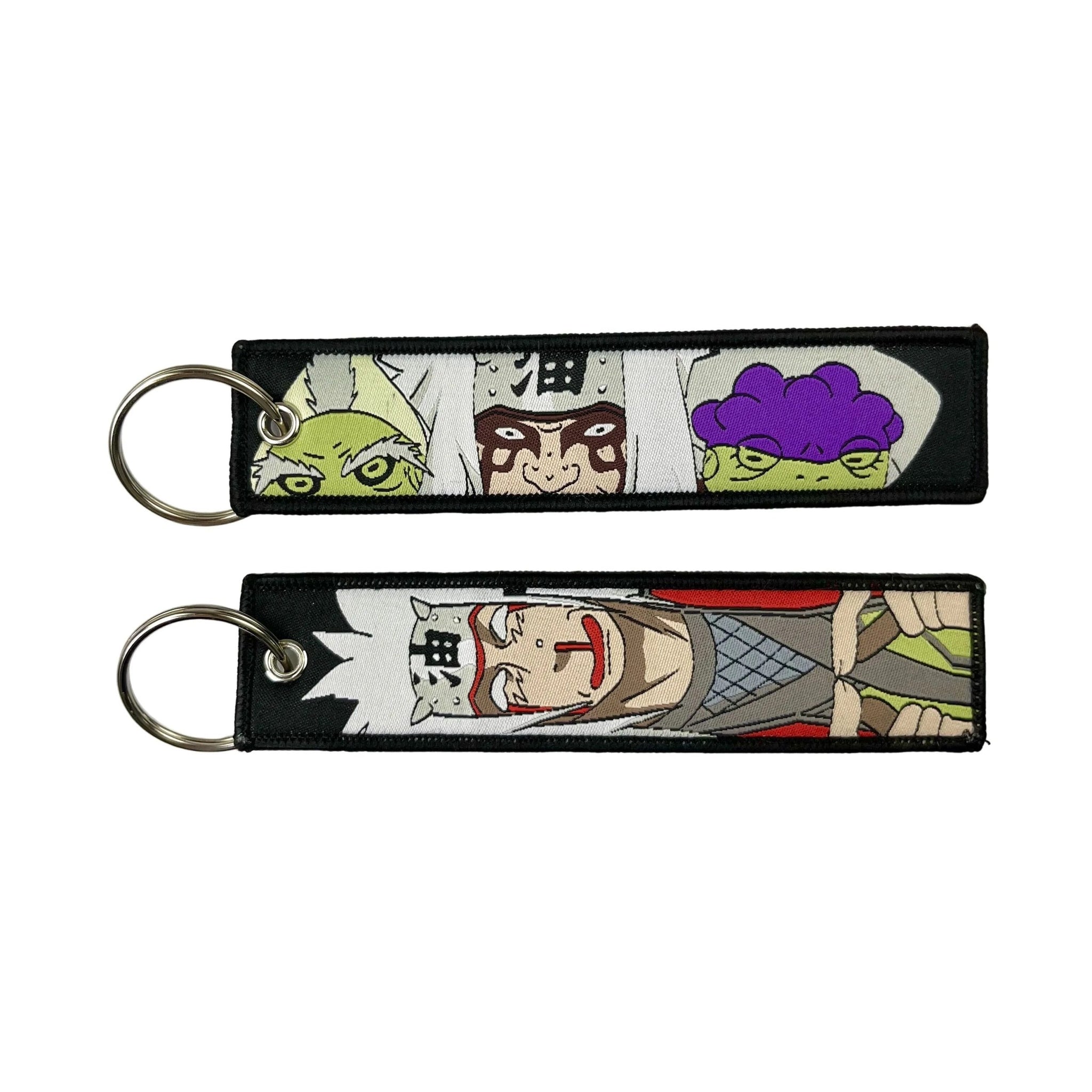 Naruto 'Jiraiya' Embroidered Keychain