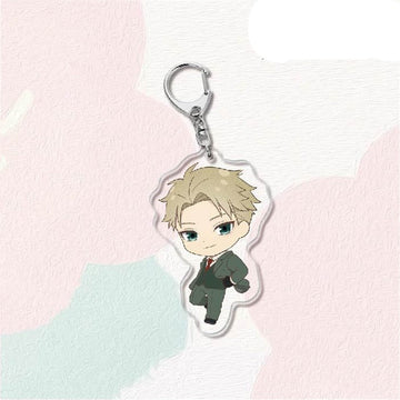 SPY X FAMILY 'Loid Forger | Simple' Keyring Acrylic Keychain
