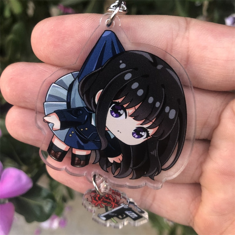 Lycoris Recoil 'Takina Inoue' Keyring Acrylic Keychain
