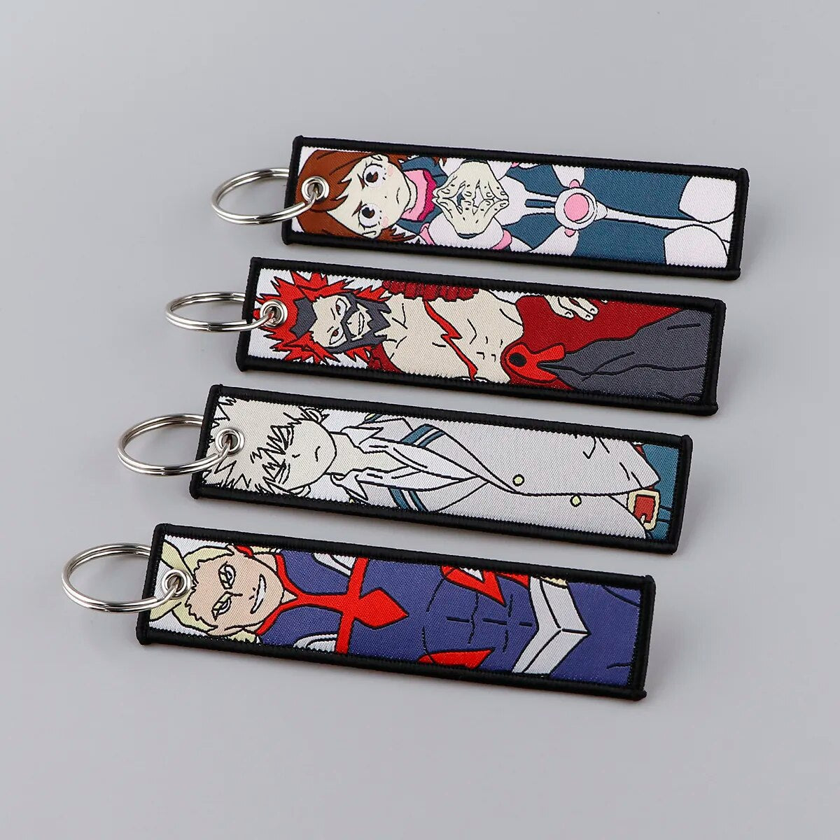 My Hero Academia 'Crimson Riot' Embroidered Metal Keychain