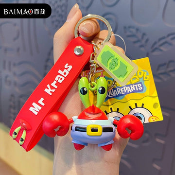 SpongeBob SquarePants 'Mr. Crab' Keyring Keychain