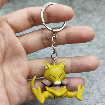 Pokemon 'Abra' Keyring PVC Keychain