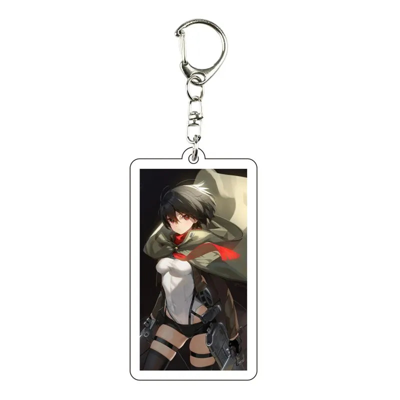 Attack on Titan 'Mikasa' Acrylic Keyring Keychain