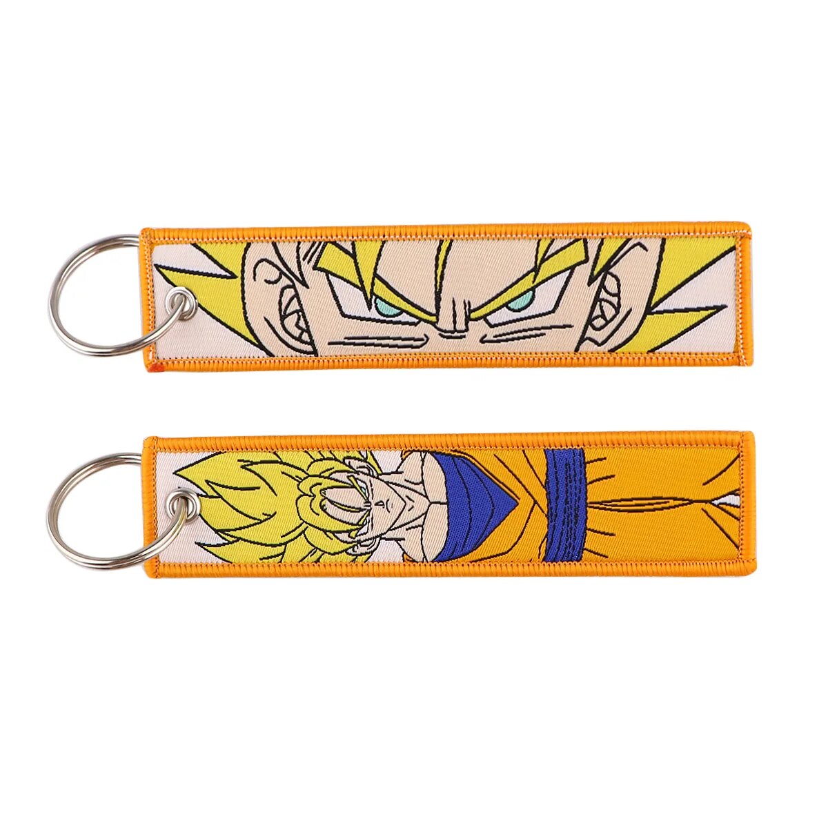 Dragon Ball Z 'Super Saiyan Goku' Embroidered Keychain