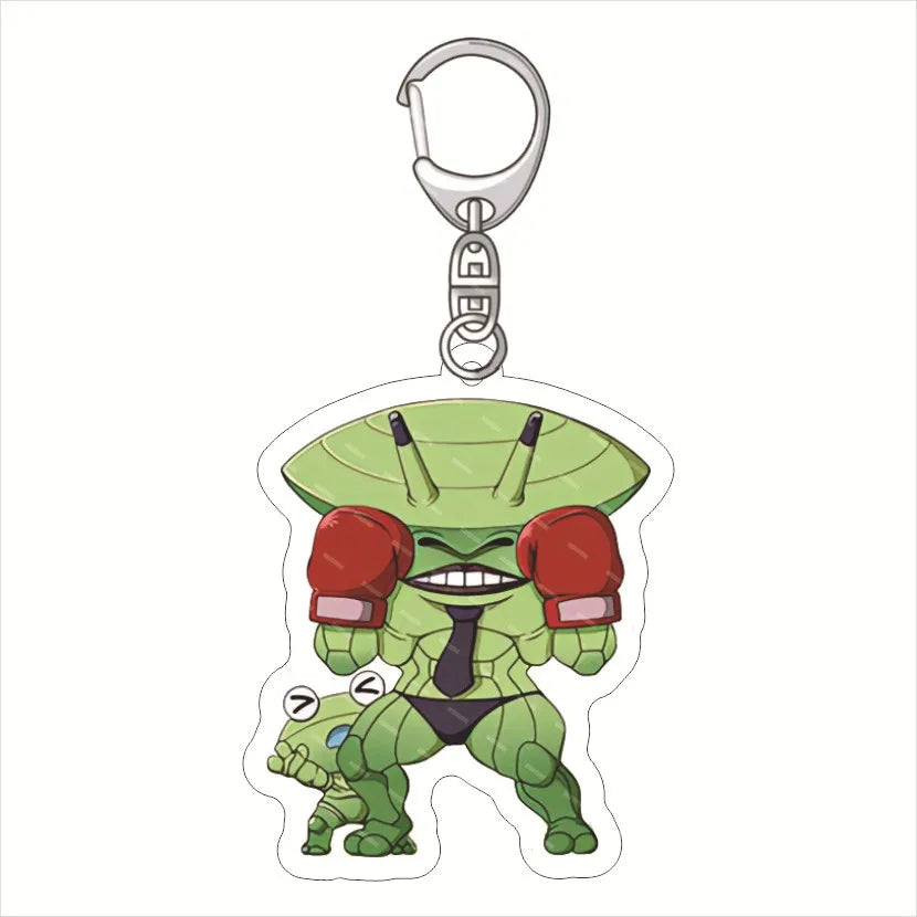 Dandadan 'Mr. Mantis Shrimp' Keyring Plastic Keychain