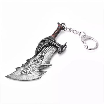 God of War Ragnarok 'Blade of Chaos I' Keyring Metal Keychain