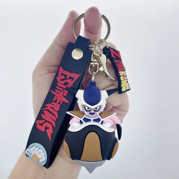 Dragon Ball Z 'Frieza Base Form' Keyring Rubber Keychain
