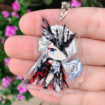 Genshin Impact 'La Signora' Keyring Acrylic Keychain