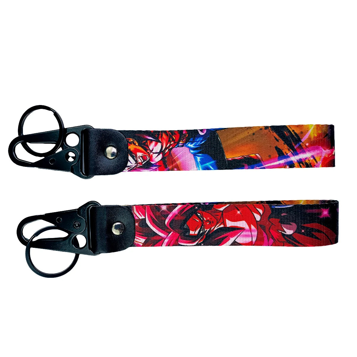 Dragon Ball Z 'Super Saiyan' Wrist Lanyard Keyring Clip Keychain