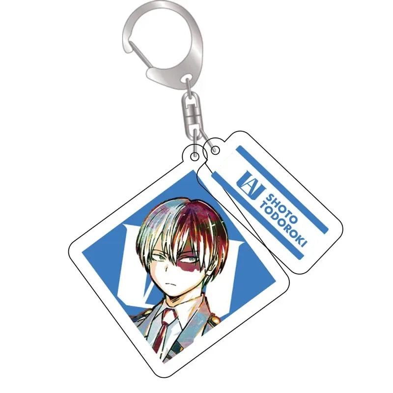 My Hero Academia 'Shoto Todoroki | Face' Keyring Plastic Keychain