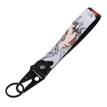 Berserk 'Griffith' Wrist Lanyard Keychain with Keyring Clip