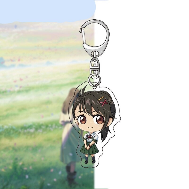 Suzume No Tojimari 'Suzume | Chibi' Keyring Acrylic Keychain