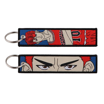 Slam Dunk 'Sakuragi Hanamichi' Embroidered Keychain