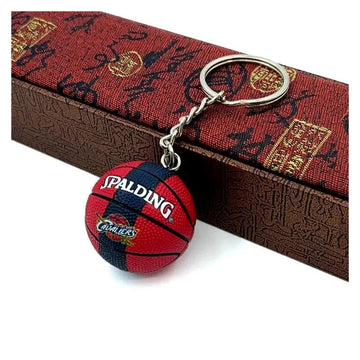 Basketball 'Spalding | Cleveland Cavaliers' Keyring Rubber Keychain