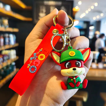 Zootopia 'Nick Wilde' Keyring PVC Keychain