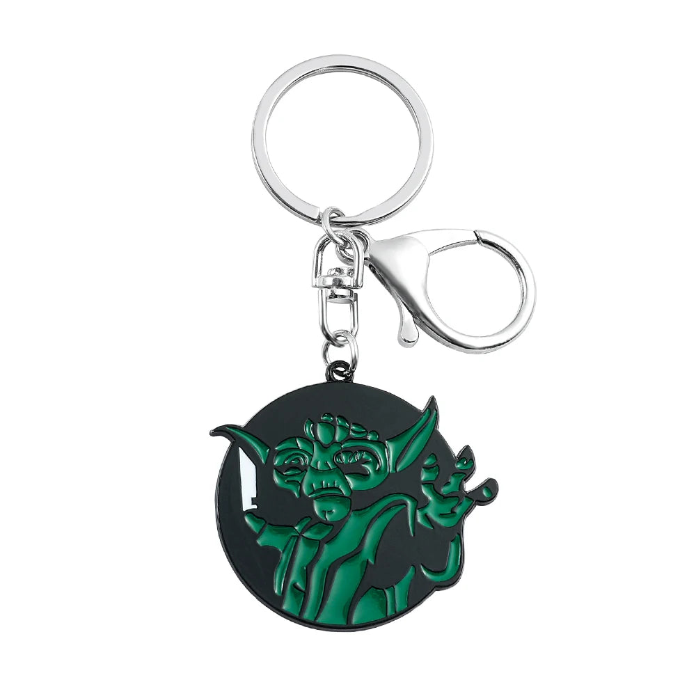 Star Wars 'Yoda' Keyring Metal Keychain