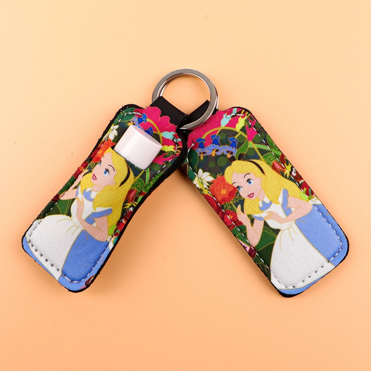 Alice in Wonderland ‘Princess Alice' Lipstick Holder Keychain