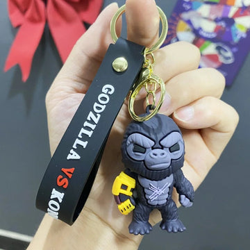 Godzilla vs Kong 'Kong' Keyring Rubber Keychain